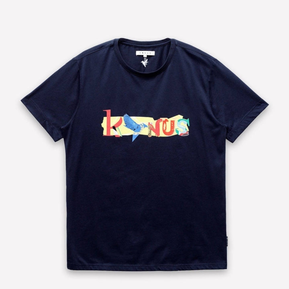 Navy Graphic Tee